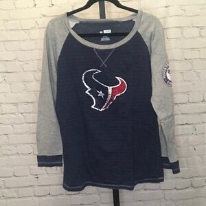 NFL Raglan Sleeve Houston Texans Sweater